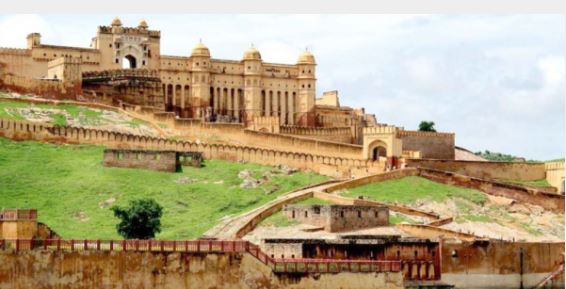 Amer fort is one of the most popular places to visit in Jaipur, India