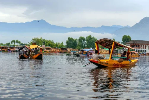 Arrival in Srinagar